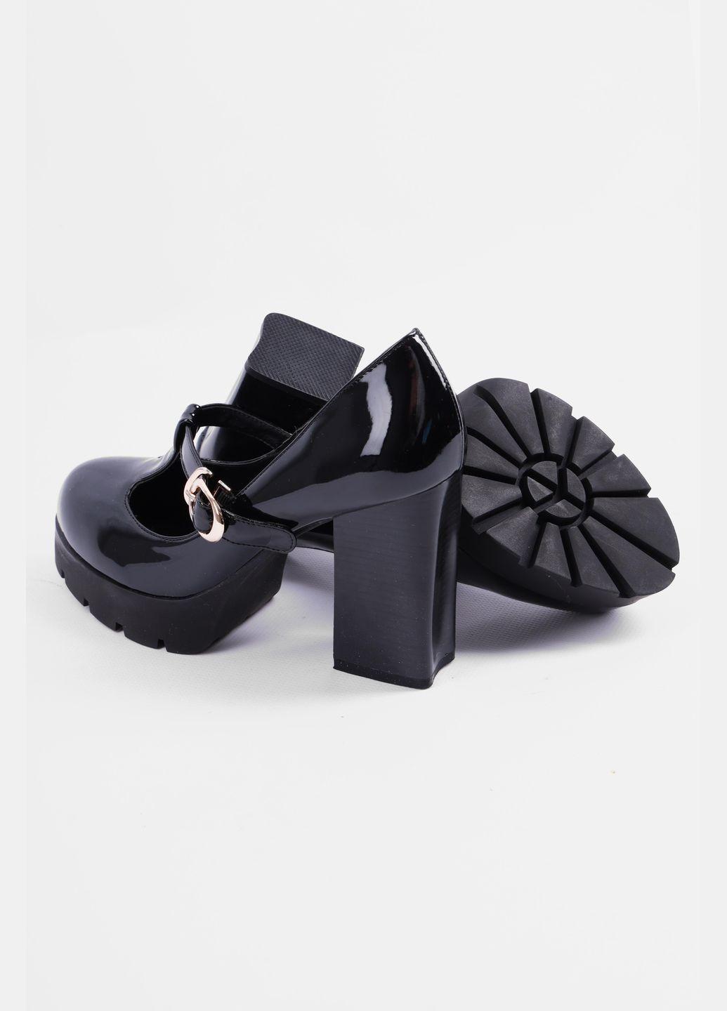Туфлі жіночі чорного кольору Let's Shop (293939437)