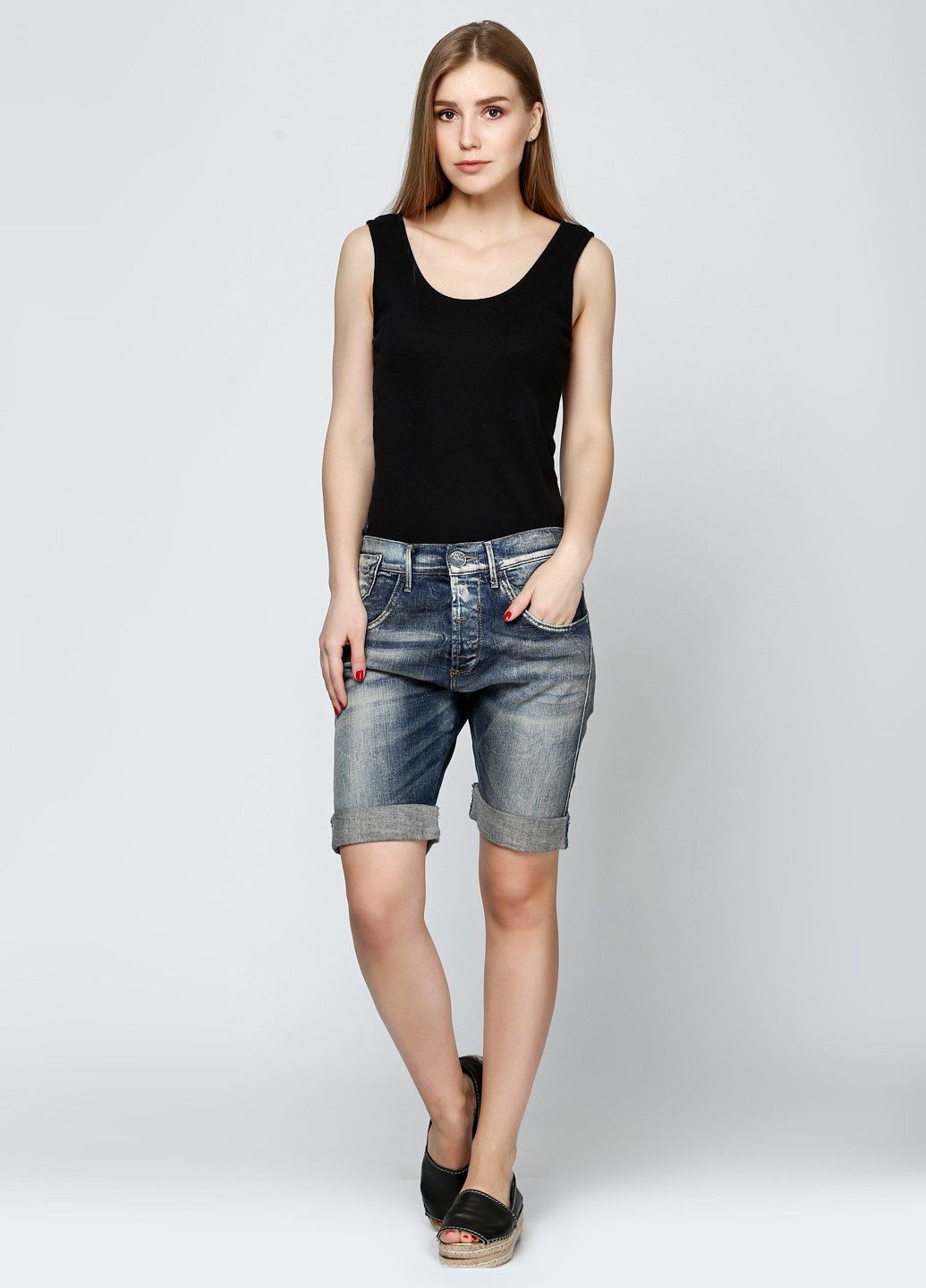 Шорты Синий Miss Sixty (323064811)