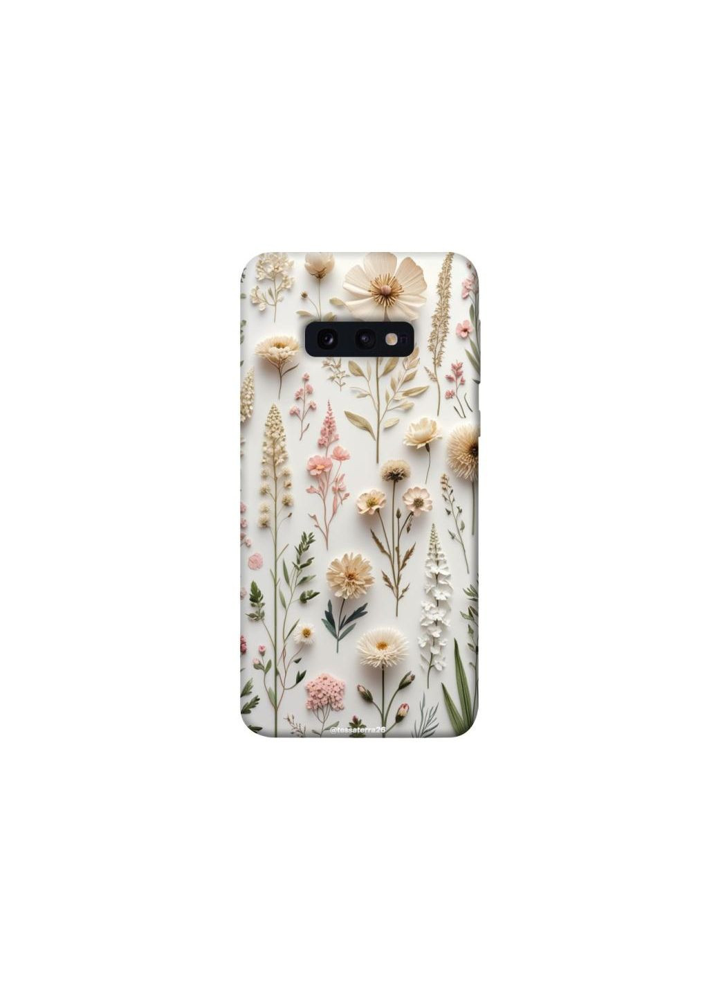Чохол на Samsung Galaxy S10e Floral design ver.1 Frontalka (361320956)