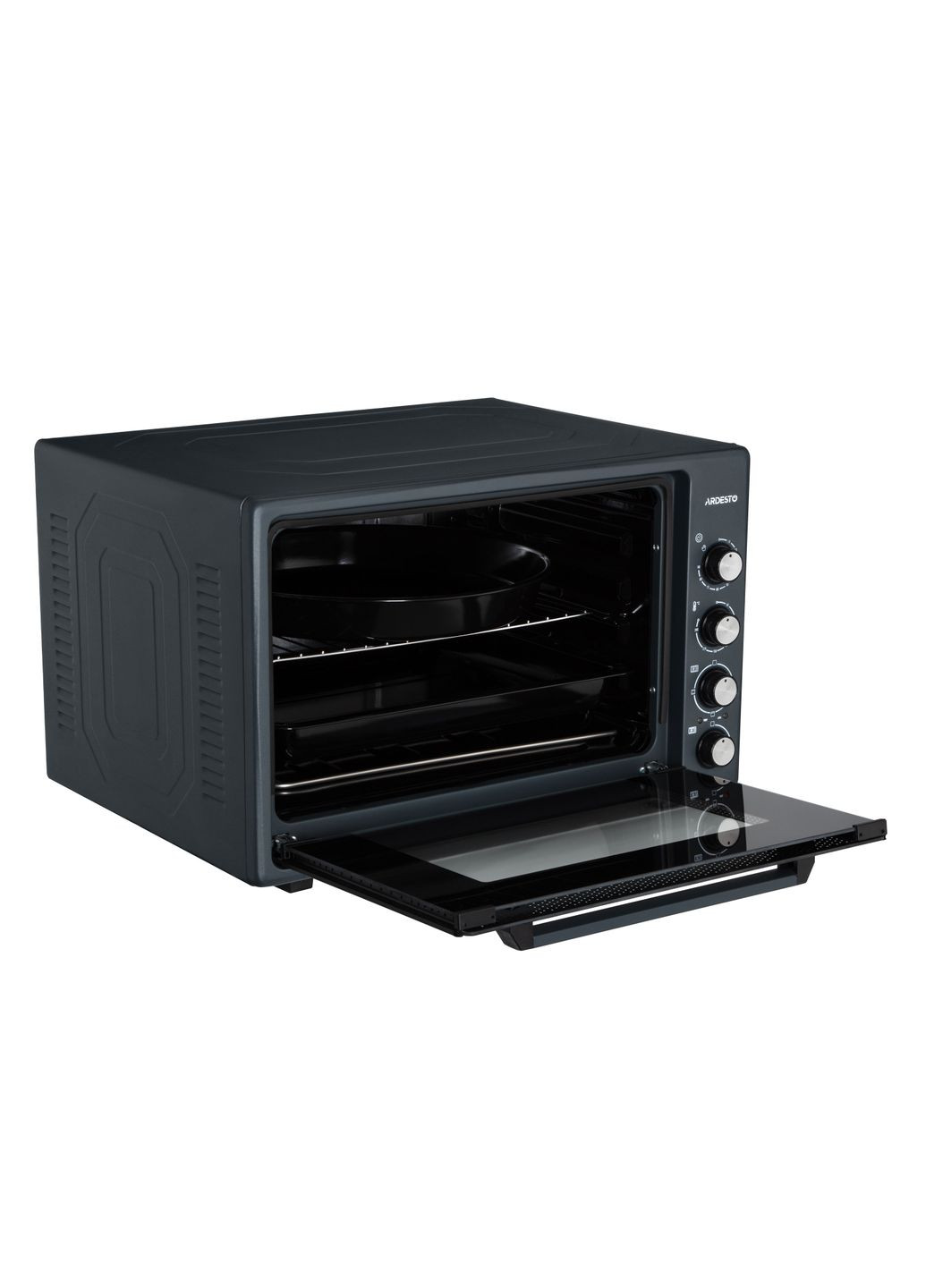 Піч електрична, 70л, 2000Вт, механіч., конвекція, подвійне скло, антрацит Ardesto (367073365)