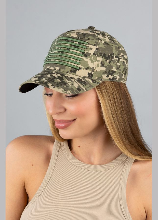 Жіноча бейсболка "American flag" Braxton (323436558)