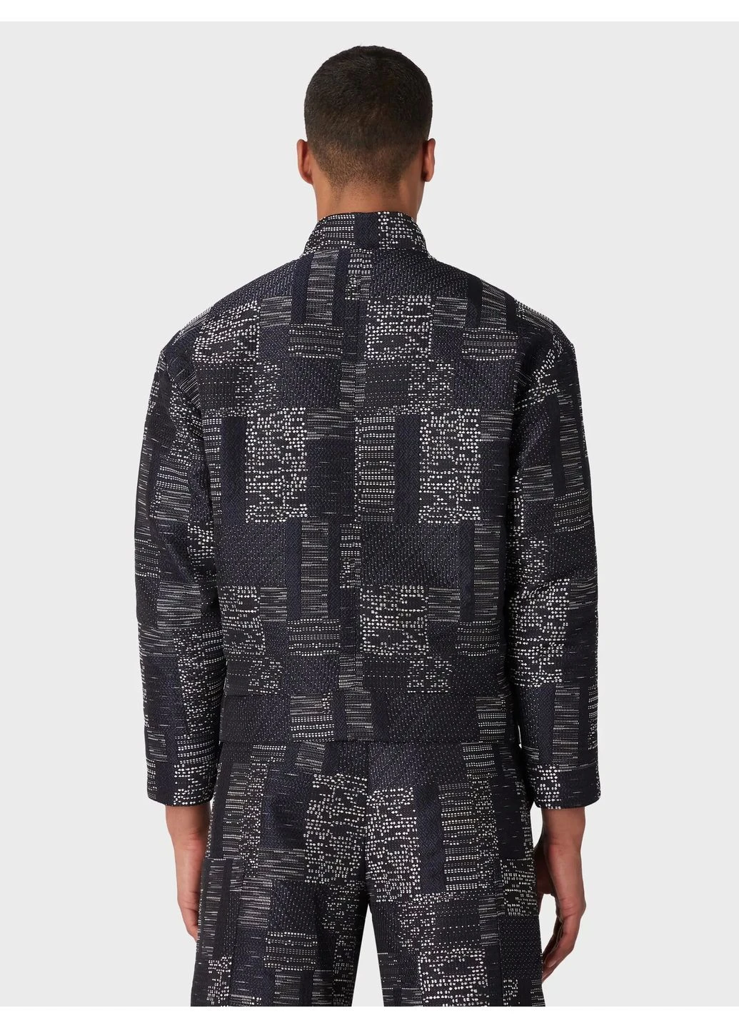 Синя демісезонна демісезонна куртка 7065397 5o2204 Emporio Armani