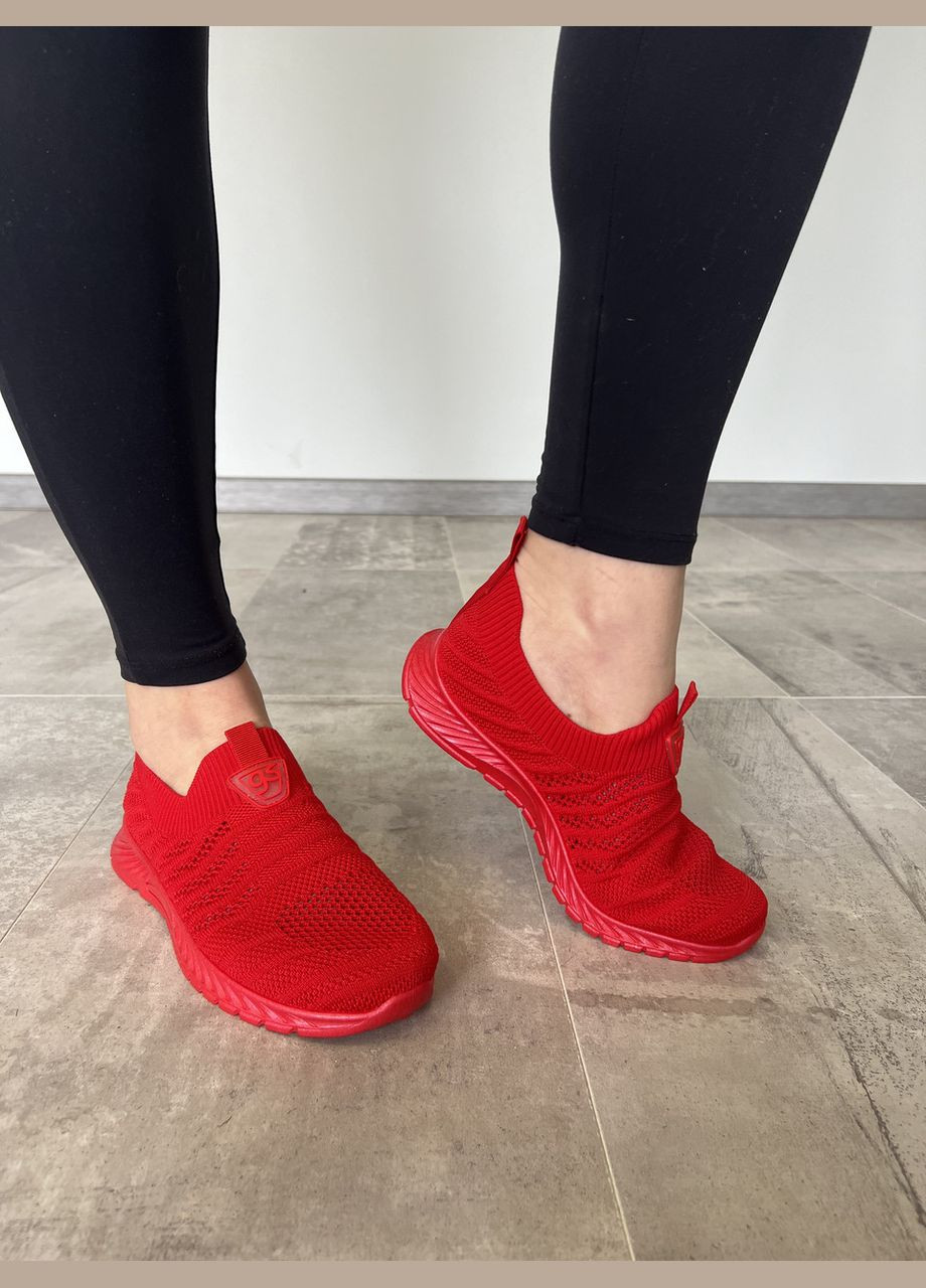 Червоні всесезонні літні жіночі кросівки, різні розміри (р. 36,, 38, 39, 40) червоний, 37 No Brand