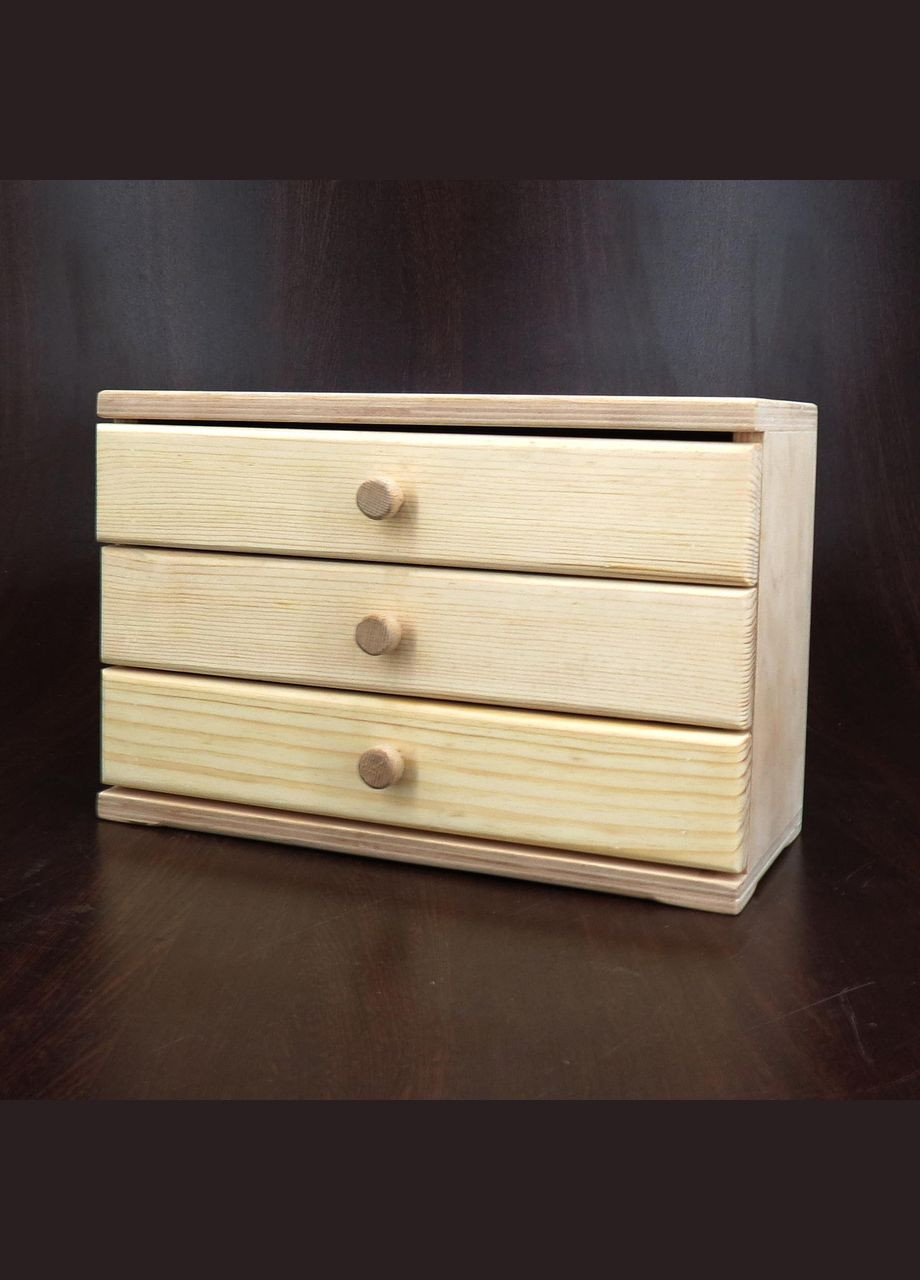 Мини-комод из дерева Таркинг бланже (МНК-003301) No Brand (328225037)