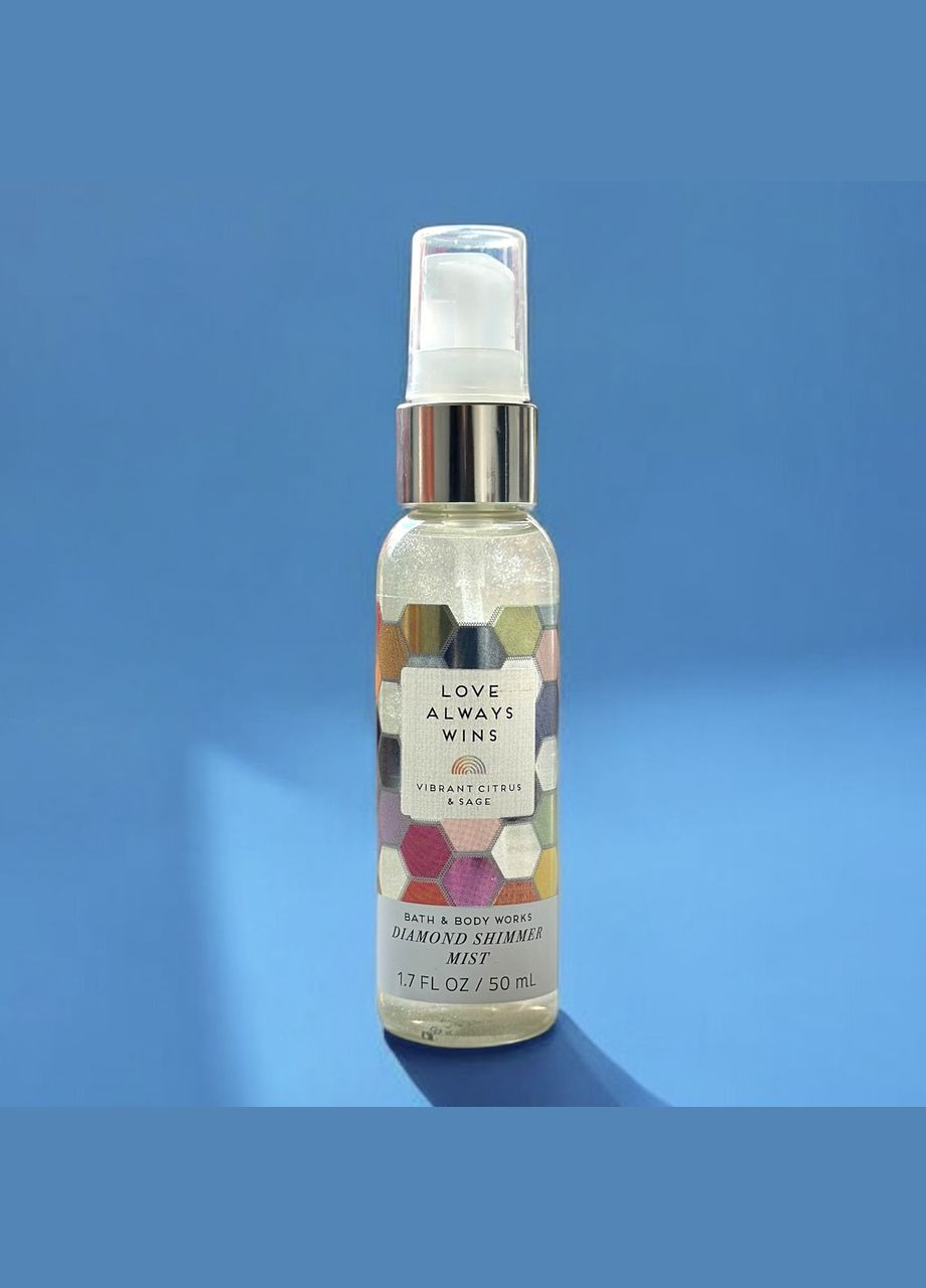Міні-міст для тіла LOVE ALWAYS WINS з шимером Bath&Body Works, 50 мл Bath & Body Works (304366862)
