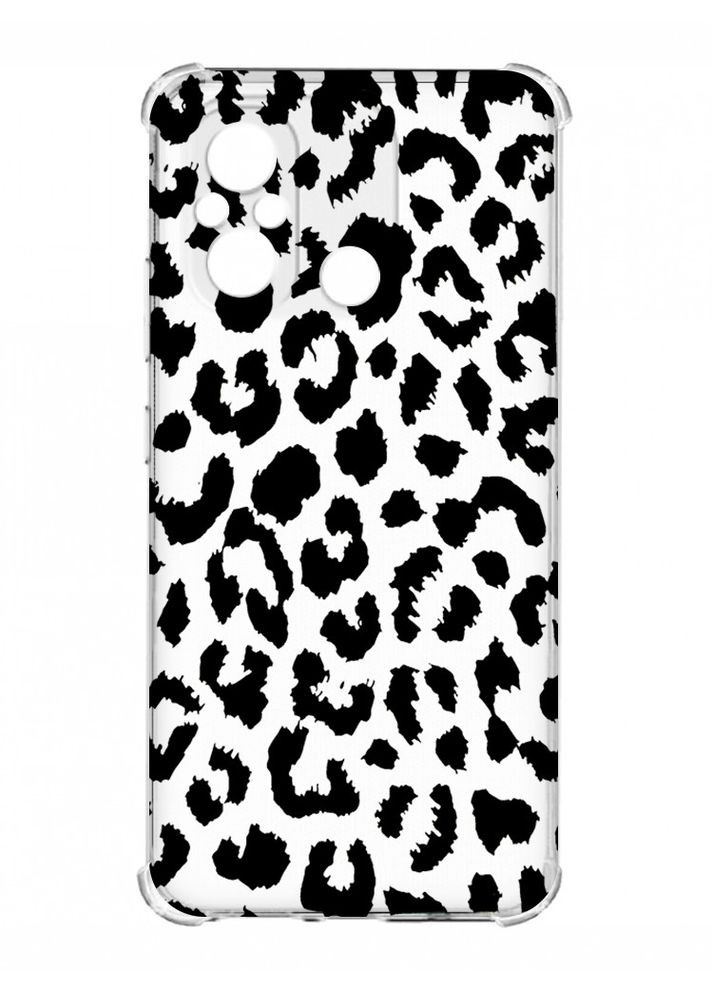 Чохол з потовщеними кутами на Xiaomi Redmi 12C:: Леопардовий принт (принт 374) Creative (355397770)