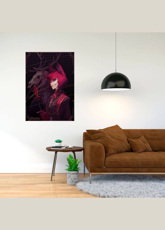 Плакат- с принтом Hazbin Hotel Отель Хазбин A2 A1 Кавун постер (316210617)