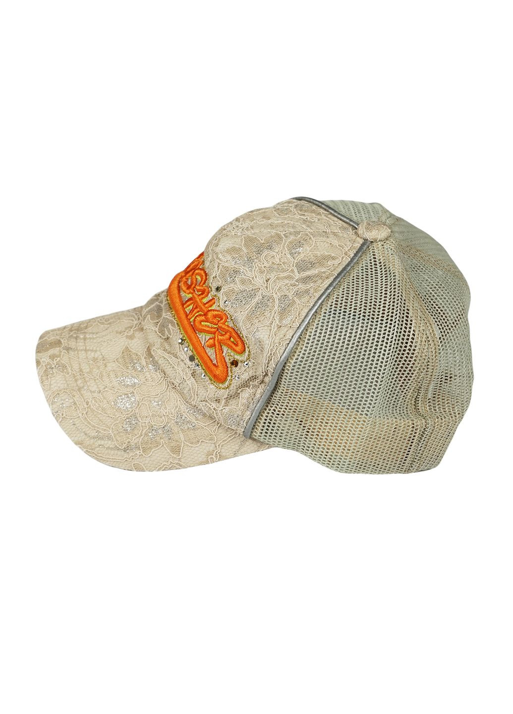 Кепка женская с сеткой Бежевый Number Nine (364315600)