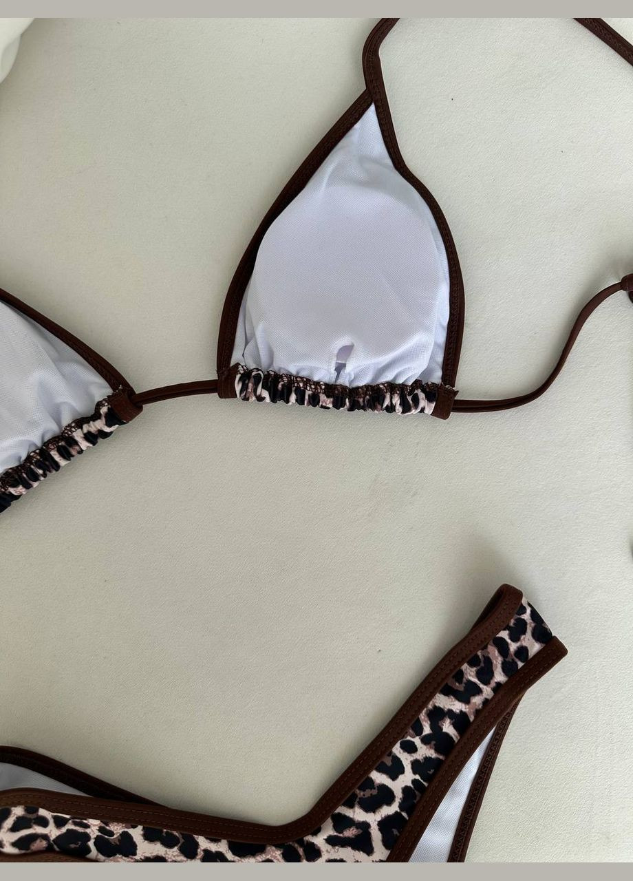 Комбінований літній трендовий купальник для ідеальної засмаги роздільний Vakko