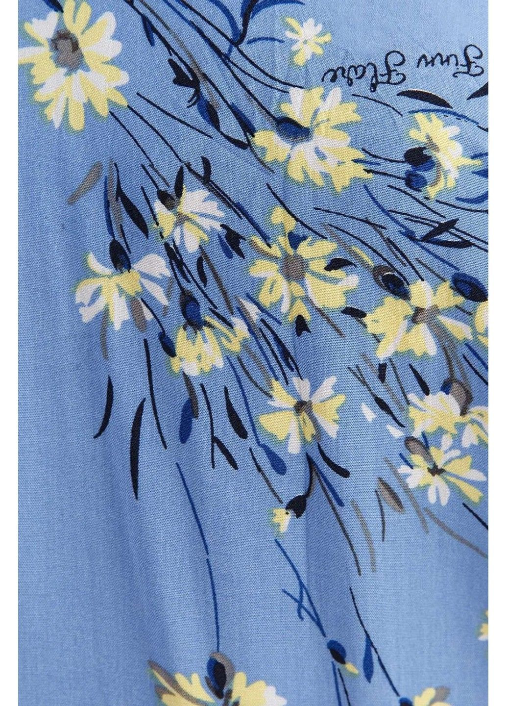 Голубая летняя блузка s19-11021-150 Finn Flare