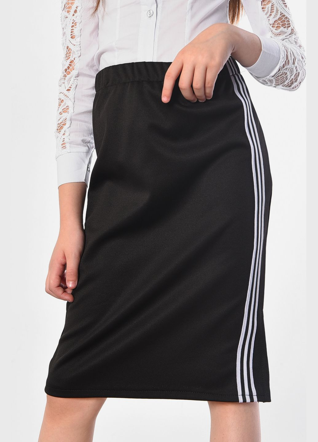 Спідниця дитяча для дівчинки чорного кольору Let's Shop (298283372)