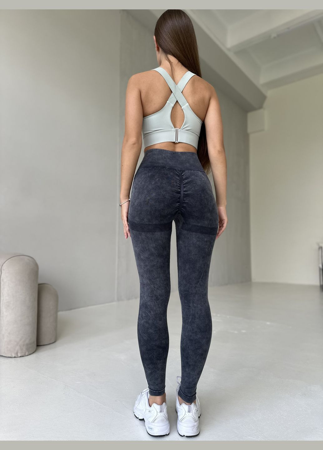 Темно-синие демисезонные лосины Soda