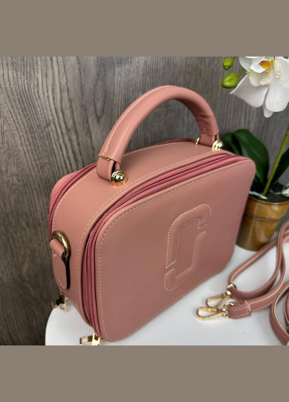 Яркая женская мини сумочка через плечо Marc каркасная голубая сумка Jacobs (362412087)