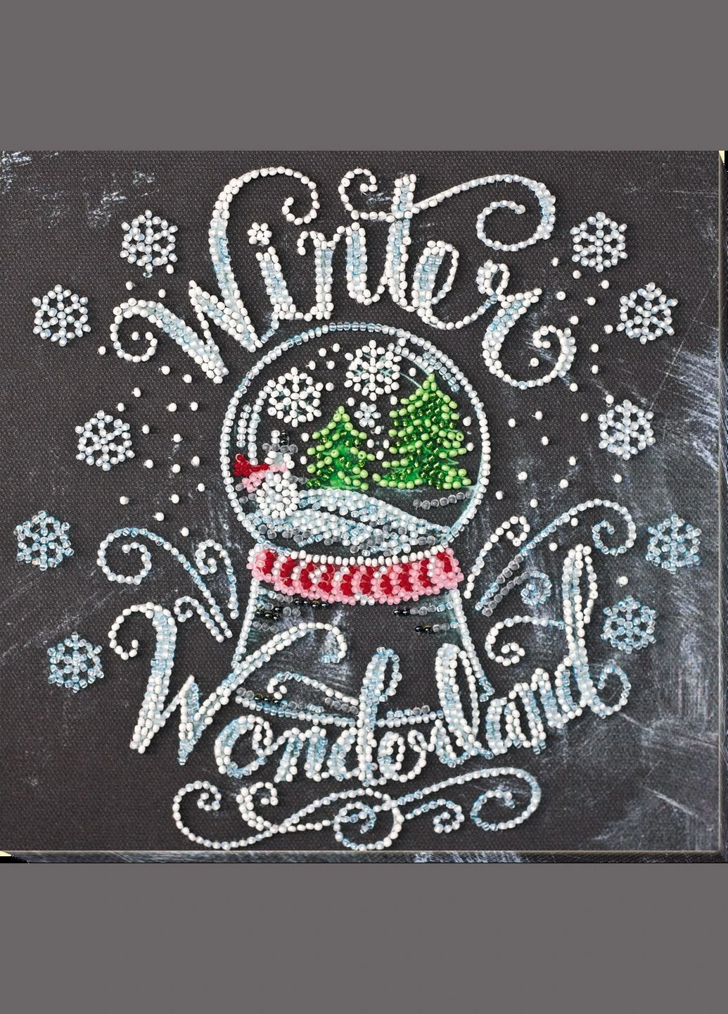 Набор-меди для вышивки бисером на натуральном художественном холсте Abris Art (299716146)