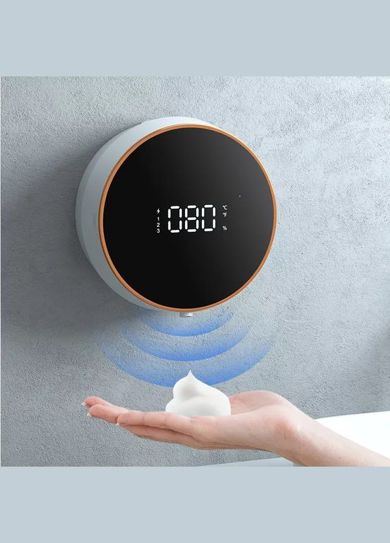 Сенсорный диспенсер настенный дозатор для мыла Zhiya Soap Dispenser MYX-W1 White ORIGINAL (302516654)