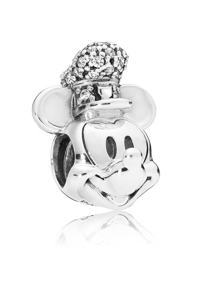 Срібний шарм Пандора 797499CZ Kabluchka (355344151)