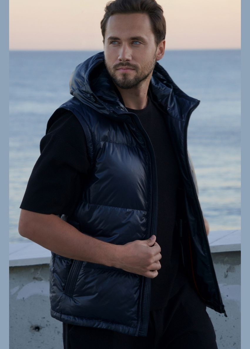 Синя зимня куртка чоловіча трансформер uf 23033 синя Freever