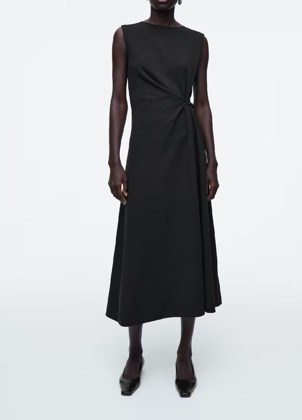 Чорна ділова сукня Cos однотонна