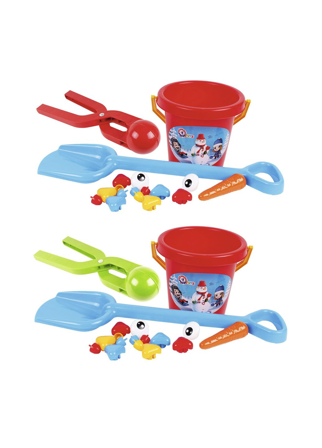 Игрушка "Набор для снеговика " цвет разноцветный CB-00149642 ТехноК (314890060)