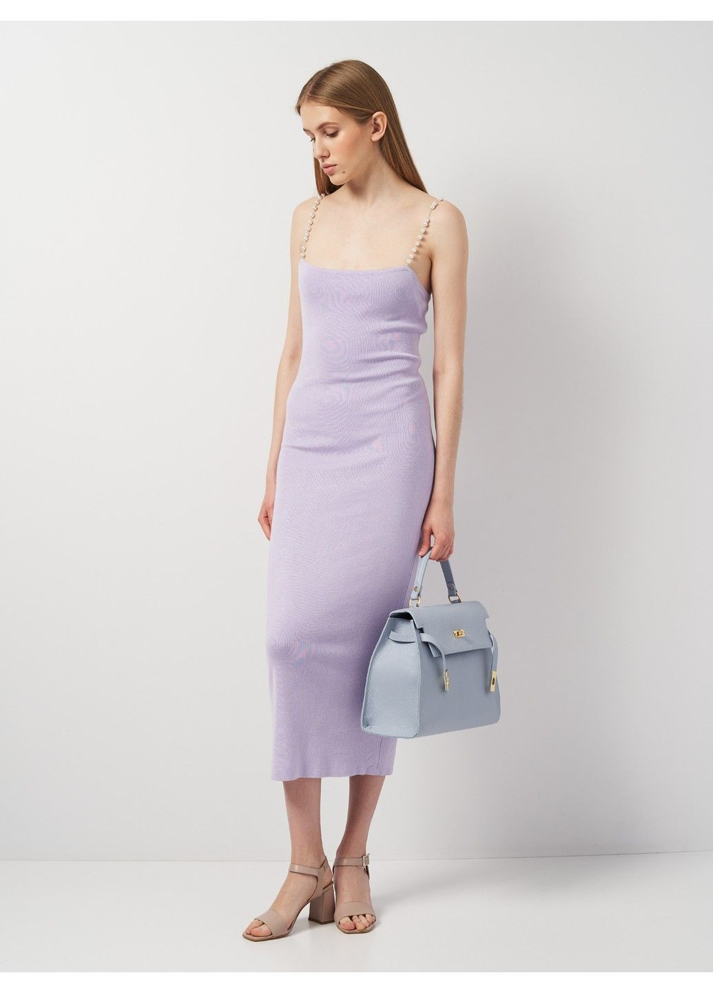 Фиолетовое коктейльное платье Missguided однотонное