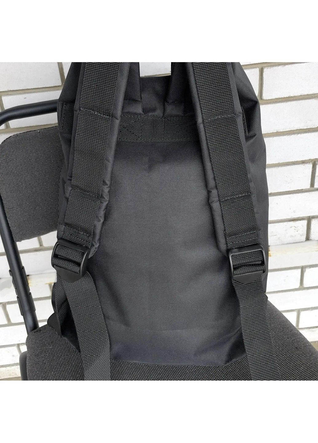 Сумка - Баул тактический 25 л Оксфорд 600 D ПВХ Черный (армейский, влагозащитный вещевой мешок) Melgo (293943024)