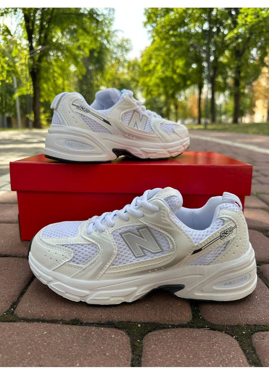 Кроссовки White New Balance 530 белые демисезоны (360866928)