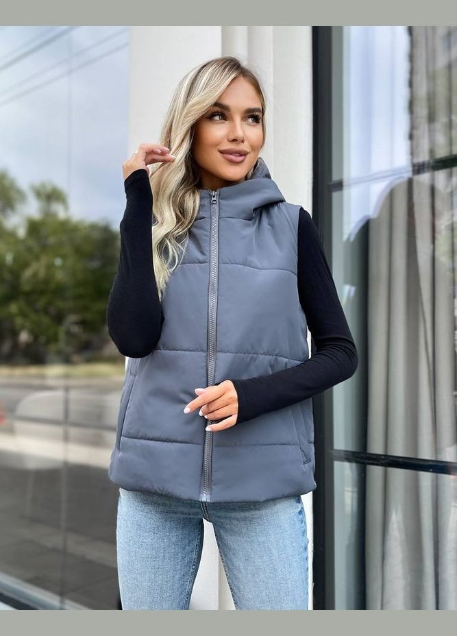 Жилетка Плащовка + Синтепон 150 No Brand (317825808)