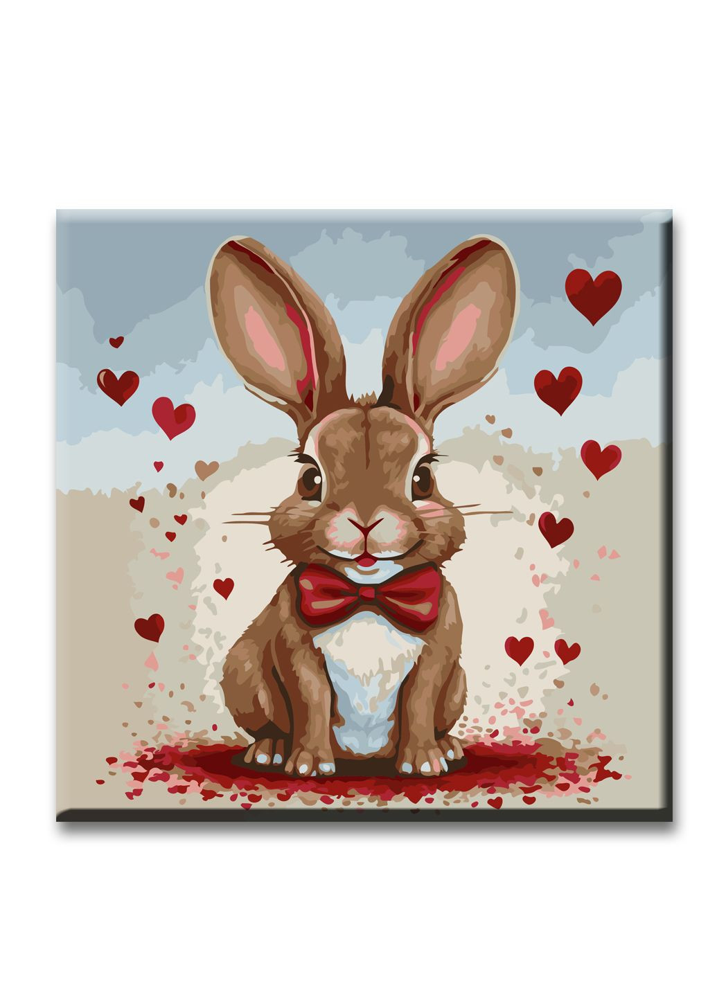 Картина за номерами 30*30 см Закоханий заєць ArtStory (354180202)