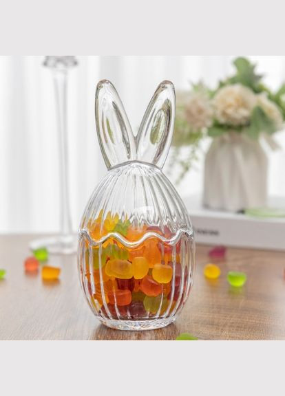 Емкость для хранения " радости" 8,3*8,3*17 см (5100-006) ELISEY Кролик (319576197)