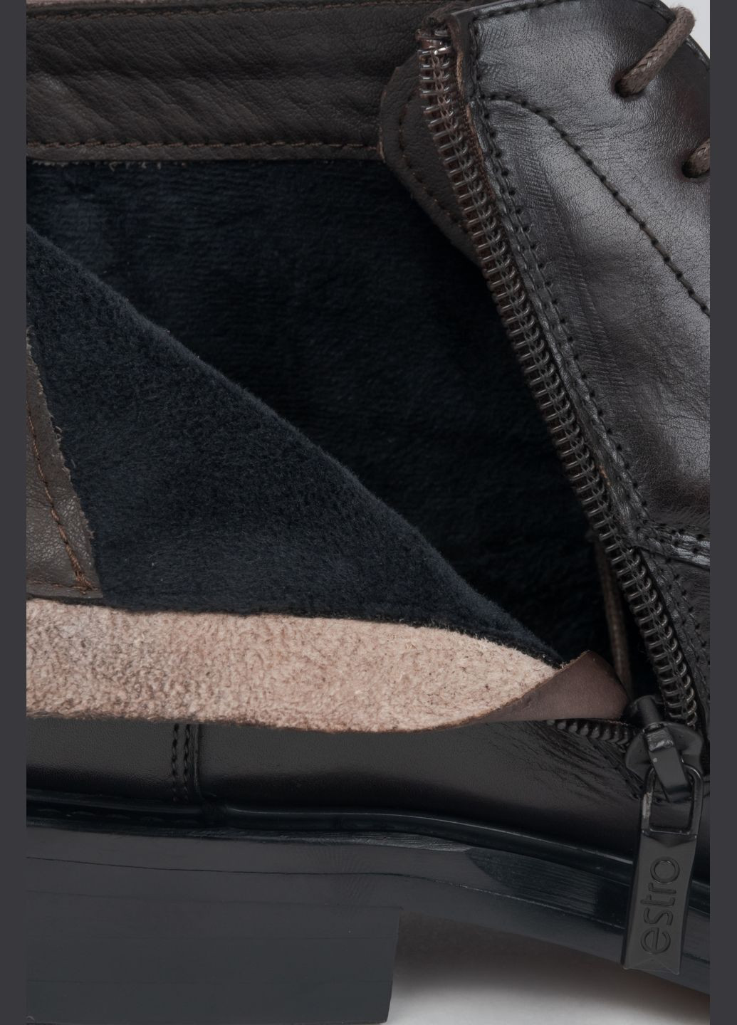 Черевики, колір коричневий Estro (324030735)