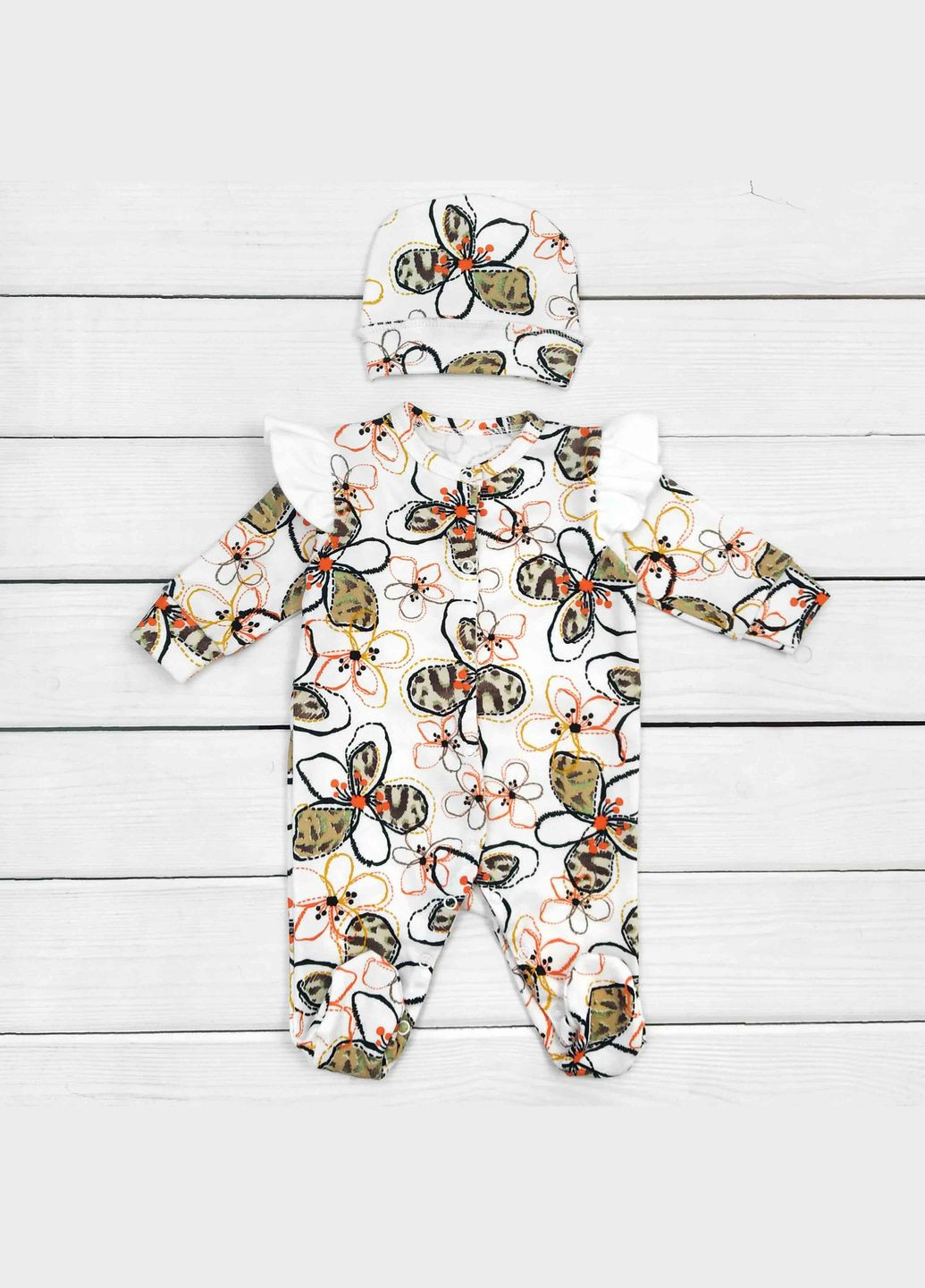 Набор Dexter`s нарядный человечек с шапочкой kvitka молочный;зеленый dexter's (297440136)