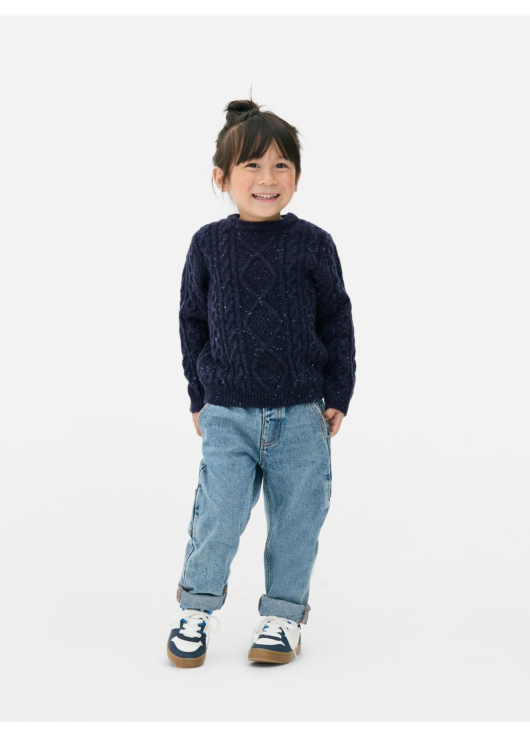 Темно-синий джемпер зима,темно-синий, Primark