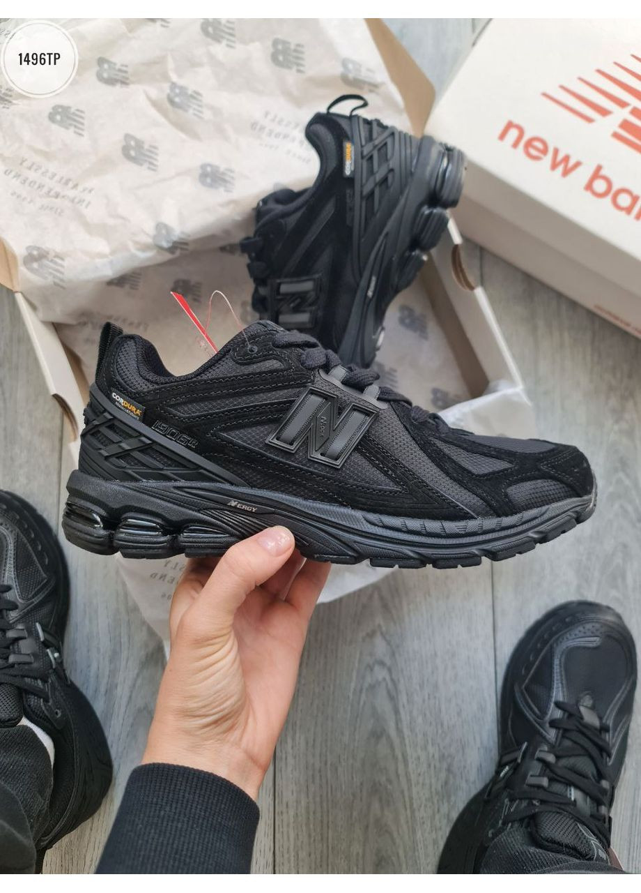Чорні Осінні кросівки чоловічі new balance 1906rblack замш нью беланс 1906r No Brand