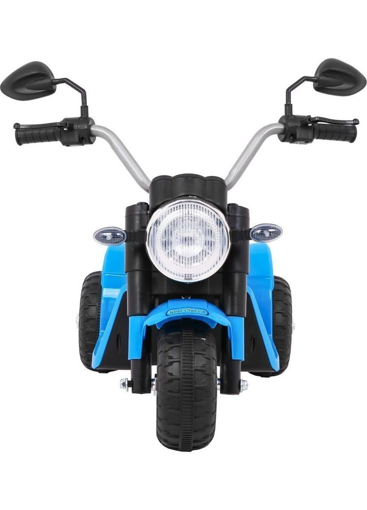Детский аккумуляторный мотоцикл MiniBike голубой Ramiz (364233696)