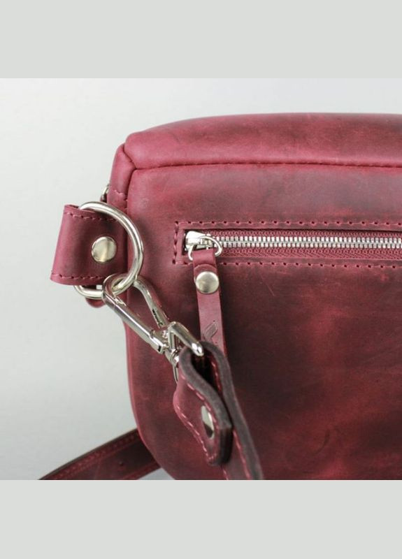 Сумка жіноча шкіряна через плече Vacation бордова The Wings (302007380)