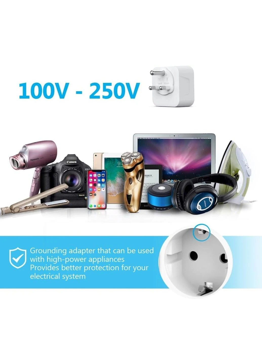 Дорожный адаптер с 2 портами USB C и 2 портами USB A JSVER (392016666)