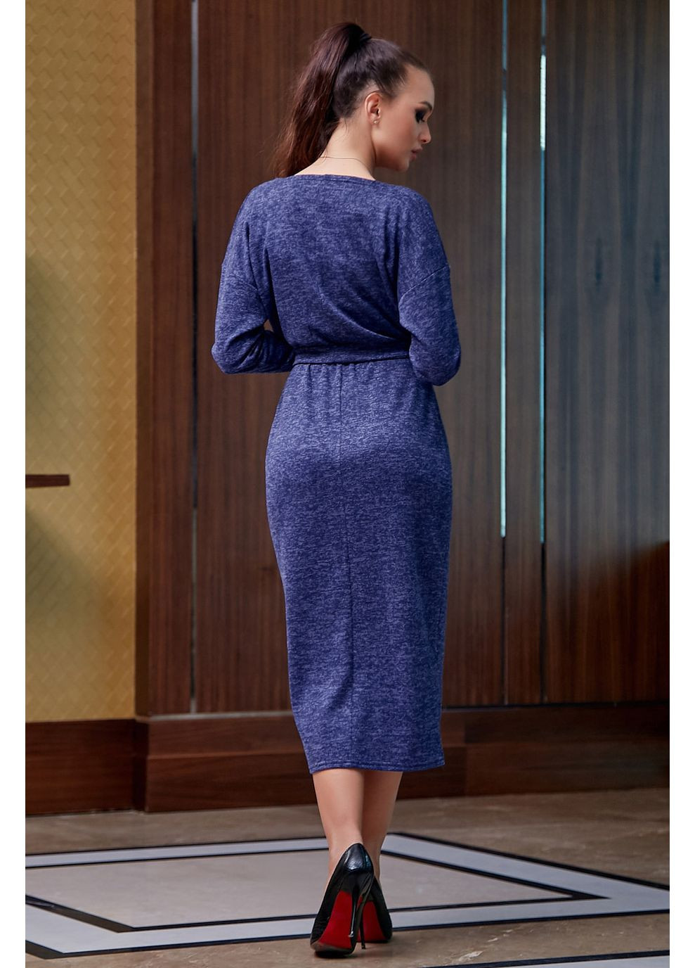 Синее платье 1258.3858 Seventeen