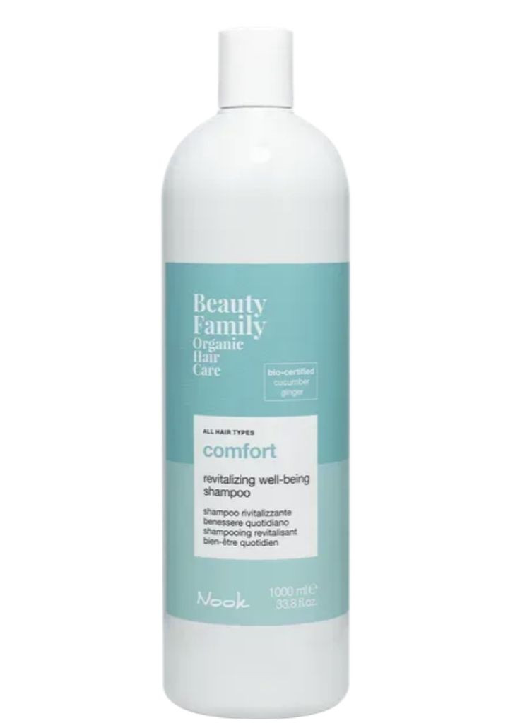 Оздоровлювальний шампунь для всіх типів волосся BEAUTY FAMILY COMFORT 1000 мл Nook (332200701)