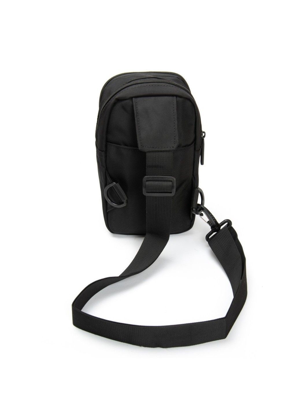 Мужская тканевая сумка-слинг 6043 black Lanpad (366092146)
