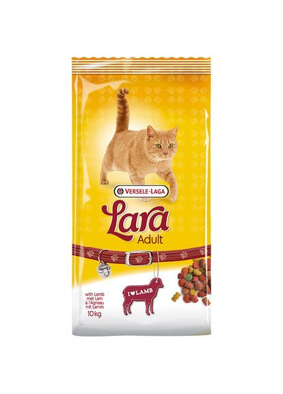 Сухий корм Adult with Lamb для котів 10 кг (5410340409985) Lara (308752726)