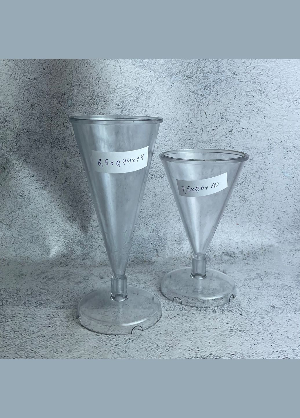 Форма для свечей - Конус 7,5х10 No Brand (322347619)