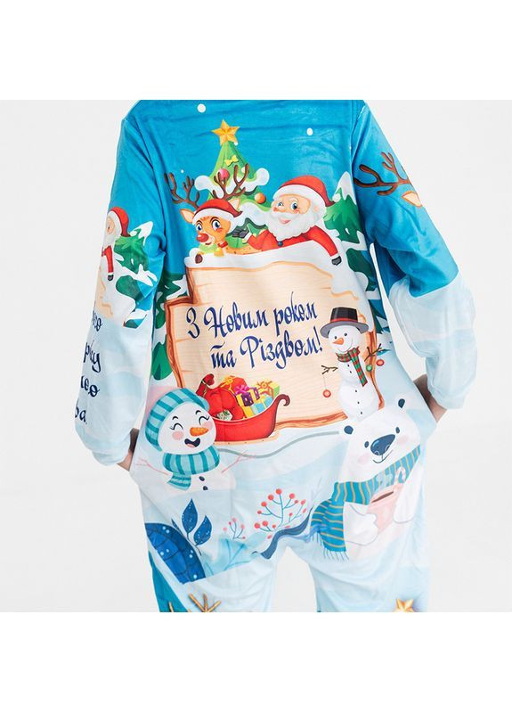 Комбинированная кигуруми «новогодняя сказка» No Brand