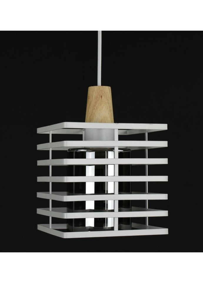 Люстра подвесная LOFT на 1 лампочку 27787 Белый 30-100х16х16 см. Sunnysky (324395703)