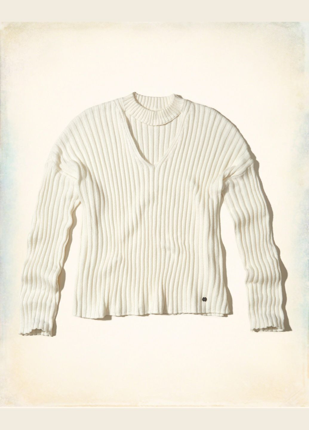 Молочний демісезонний светр жіночий - светр hc2921w Hollister