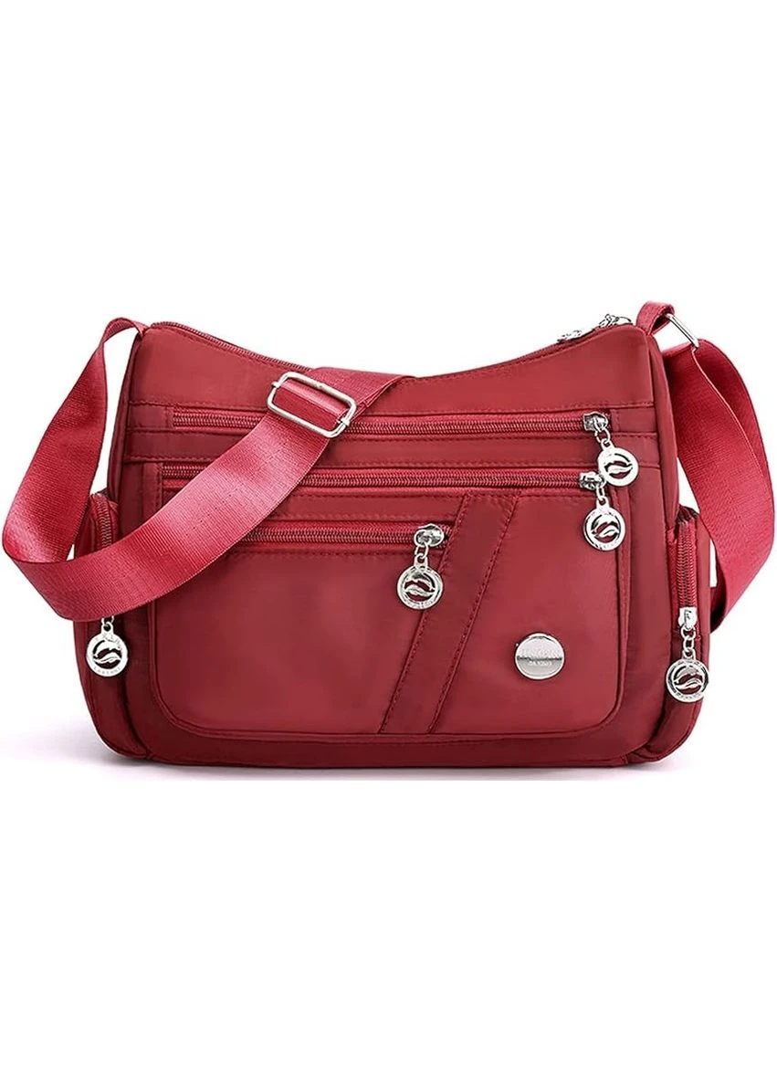 Сумка женская водонепроницаемая через плечо Melis Red Italian Bags (291419736)