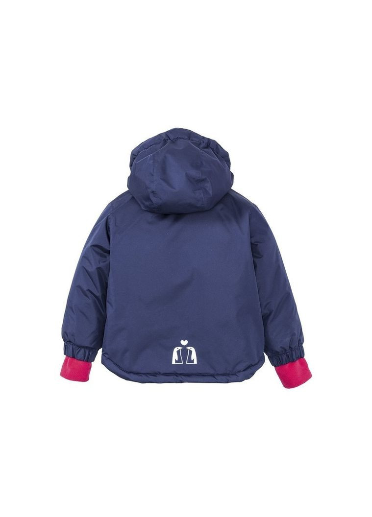 Темно-синяя демисезонная термо-куртка лыжная для девочки 304922 Lupilu