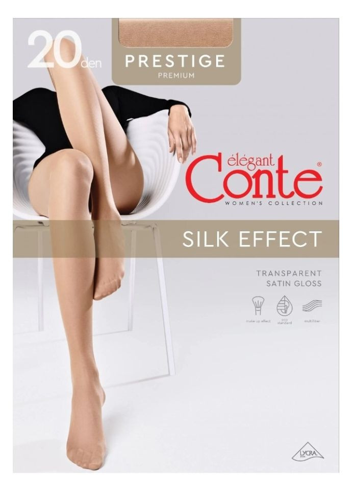 Колготки жен. CE PRESTIGE 20 (EU), р.2, Natural Conte (331871519)