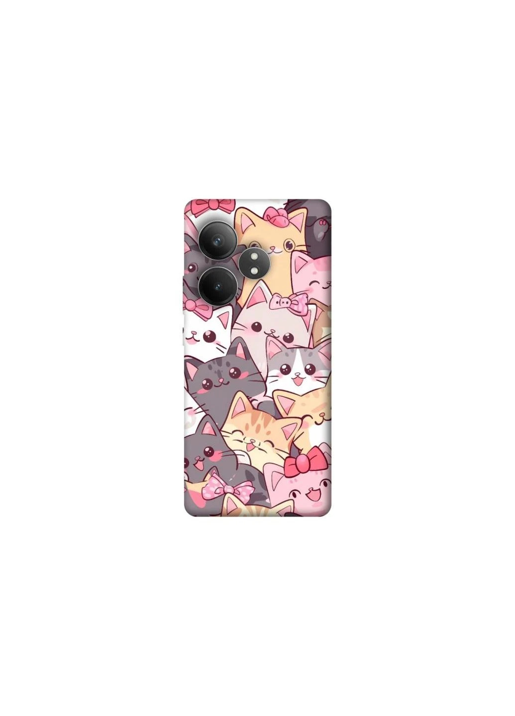 Чехол на Realme GT Neo 6 SE Cute Cat Frontalka (353356111)