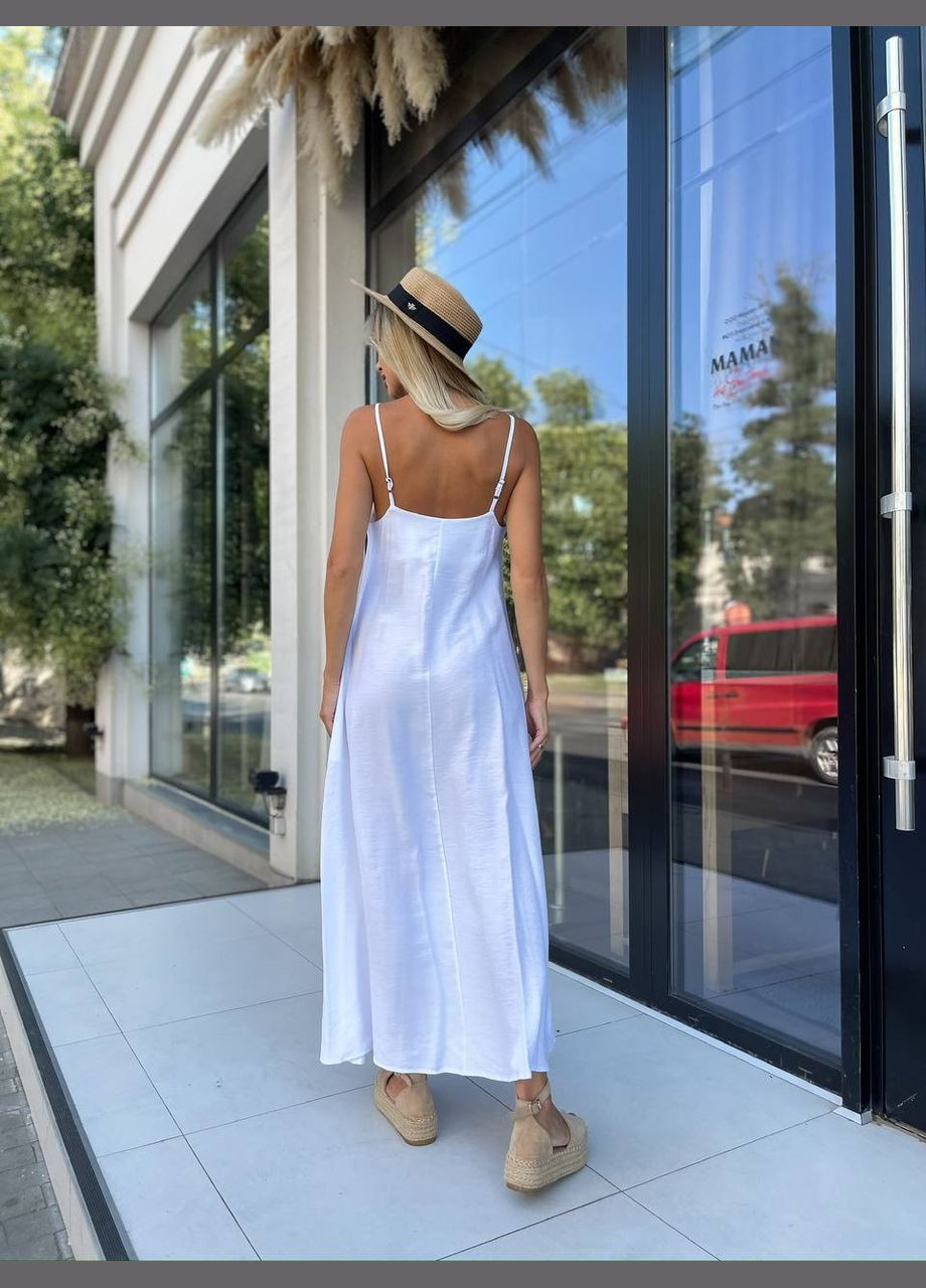 Модний жіночий літній сарафан із льону Україна (332621082)