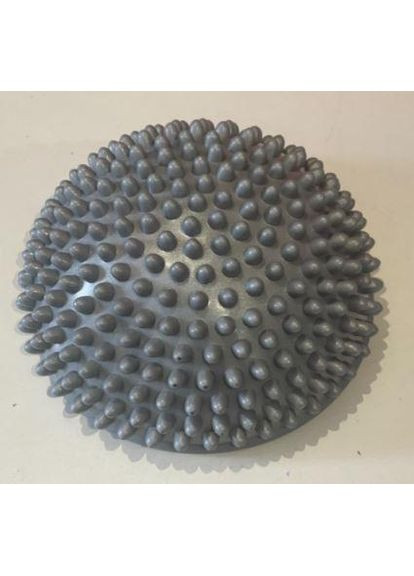 Массажная полусфера балансировочная киндербол 16 см серая No Brand (350313391)